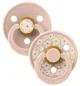 Set 2 suzete rotunde din latex BIBS Studio Colour Jasmine - Blush Mix (0-6 luni) foto