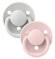 Set 2 suzete rotunde din silicon BIBS De lux Haze/Blossom (0-36 luni) foto
