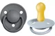 Set 2 suzete rotunde din latex BIBS De lux Iron/Baby Blue (0-6 luni) foto
