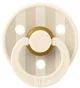 Suzeta rotunda din latex BIBS Studio Colour Block - Ivory Vanilla (0-6 luni) foto