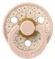 Suzeta rotunda din latex BIBS Studio Colour Jasmine Field - Blush (0-6 luni) foto