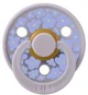 Suzeta rotunda din latex BIBS Studio Colour Jasmine Field - Fossil Grey (0-6 luni) foto