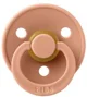 Suzeta rotunda din latex BIBS Peach (0-6 luni) foto