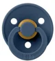 Suzeta rotunda din latex BIBS Steel Blue (0-6 luni) foto