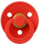 Suzeta rotunda din latex BIBS Candy Apple (0-6 luni) foto