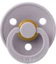 Suzeta rotunda din latex BIBS Fossil Grey (0-6 luni) foto
