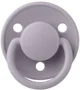 Suzeta rotunda din latex BIBS De Lux Fossil Grey (6-18 luni) foto