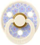 Suzeta rotunda din latex BIBS Studio Colour Jasmine Field - Ivory (6-18 luni) foto