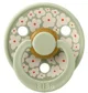 Suzeta rotunda din latex BIBS Studio Colour Jasmine Field - Sage (6-18 luni) foto