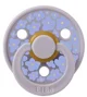 Suzeta rotunda din latex BIBS Studio Colour Jasmine Field - Fossil Grey (6-18 luni) foto
