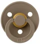 Suzeta rotunda din latex BIBS Dark Oak (6-18 luni) foto