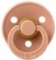 Suzeta rotunda din latex BIBS Peach (6-18 luni) foto