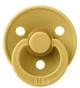 Suzeta rotunda din latex BIBS Mustard (6-18 luni) foto
