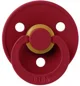 Suzeta rotunda din latex BIBS Ruby (6-18 luni)