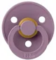 Suzeta rotunda din latex BIBS Mauve (6-18 luni)