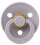 Suzeta rotunda din latex BIBS Fossil Grey (6-18 luni) foto