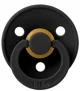 Suzeta rotunda din latex BIBS Black (18-36 luni) foto