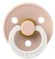 Suzeta rotunda din latex BIBS Glow Blush (18-36 luni) foto