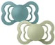 Set 2 suzete simetrice din latex BIBS Supreme Island Sea/Sage (6-18 luni) foto
