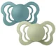Set 2 suzete anatomice din latex BIBS Couture Island Sea/Sage (0-6 luni) foto