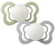 Set 2 suzete anatomice din latex BIBS Couture Glow Sage/Cloud (6-18 luni) foto