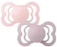 Set 2 suzete simetrice din latex BIBS Supreme Blossom/Dusky Lilac (6-18 luni) foto