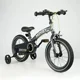 Bicicleta pentru copii 3 in 1 Qplay Miniby Grey 14'