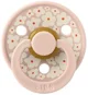 Suzeta rotunda din latex BIBS Studio Colour Jasmine Field - Blush (6-18 luni) foto