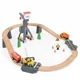 Cale ferata din lemn Tooky Toy foto