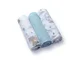 Бамбуковые пеленки Babyono супермягкие Синий, 3 шт.