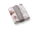 Pelinci de muselina super moale BabyOno Gri, 3 buc.