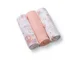 Pelinci de muselina super moale BabyOno Roz, 3 buc.