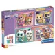 Puzzle 4 in 1 Clementoni Super Pisoi foto