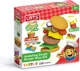 Set pentru modelare Let's Hamburger, 8 forme