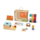 Set de joaca din lemn Tooky Toy Cutie educationala senzoriala