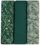 Муслиновые пеленки KikkaBoo Secret Garden Green, 100x100 см, 3 шт.