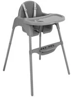 Scaun de masa 2 in 1 KikkaBoo Jammy Grey foto