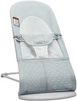 Кресло-шезлонг BabyBjorn Balance Soft Silver/White, Mesh
