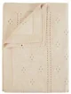 Patura tricotata BIBS Pointelle Ivory (70x100 cm)