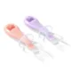 Силиконовая ложка BabyOno Фиолетовый, 2 шт. foto