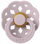 Пустышка круглая латексная BIBS Boheme Dusky Lilac (0-6 мес.)