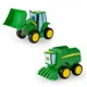 Set 2 tractoare Tomy John Deere Farmin Friends