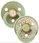 Set 2 suzete rotunde din latex BIBS Studio Colour Jasmine - Sage Mix (0-6 luni) foto