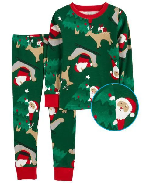 Carter's Set 2 piese Pijama Santa foto