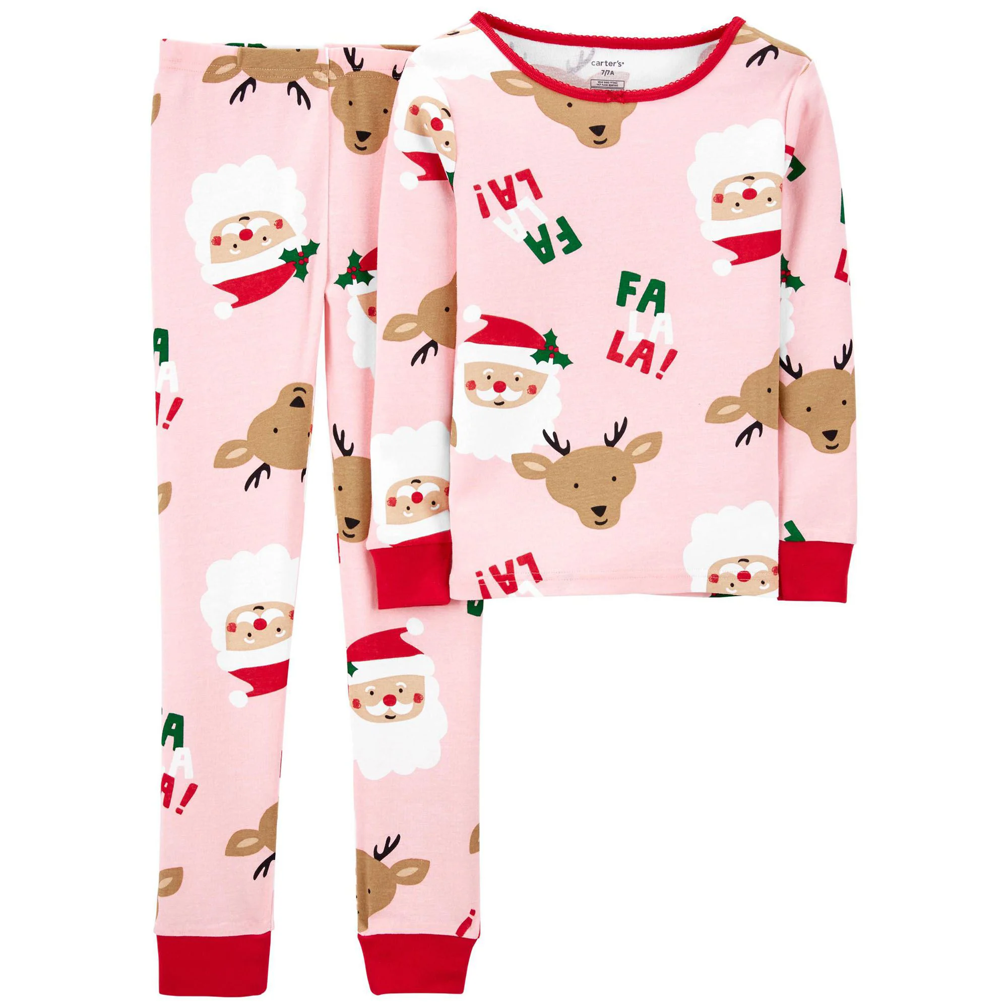 Carter's Set 2 piese Pijama Mos Craciun foto