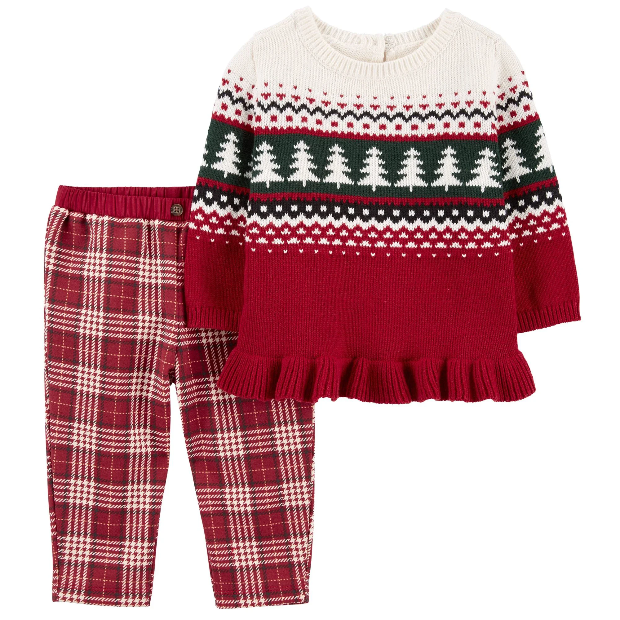 Carter's Set 2 piese Bluzita si pantaloni din fleece foto