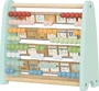 Jucarie educativa din lemn Tooky Toy Abacus cu alfabet foto