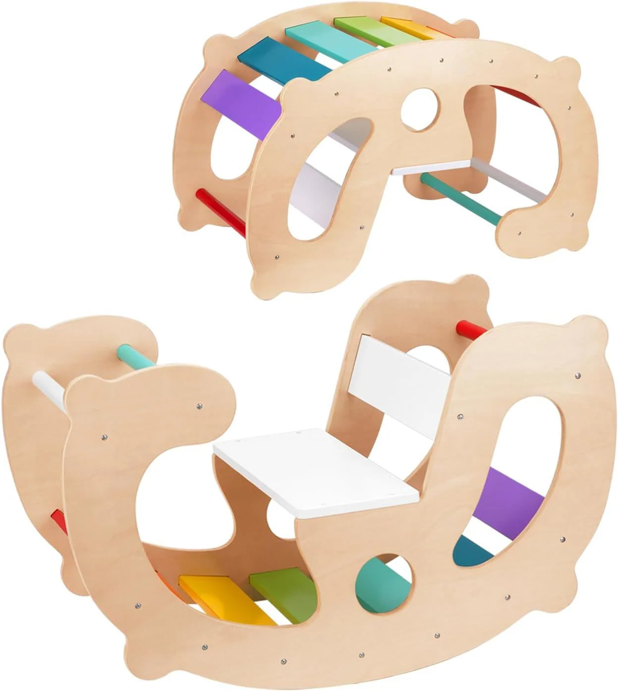 image for Деревянная игрушка 2 в 1 Tooky Toy Тренажер для детей foto