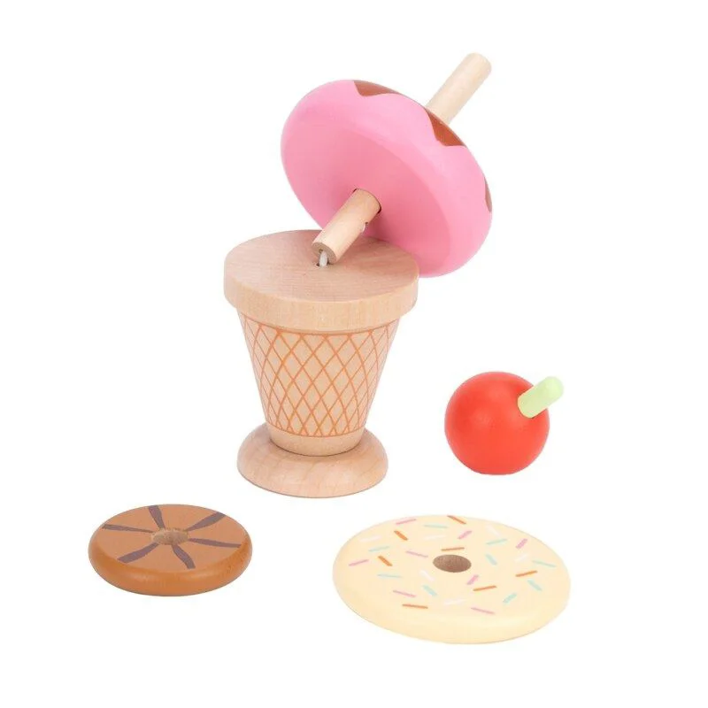 image for Деревянная игрушка Tooky Toy Сделай сам мороженое foto