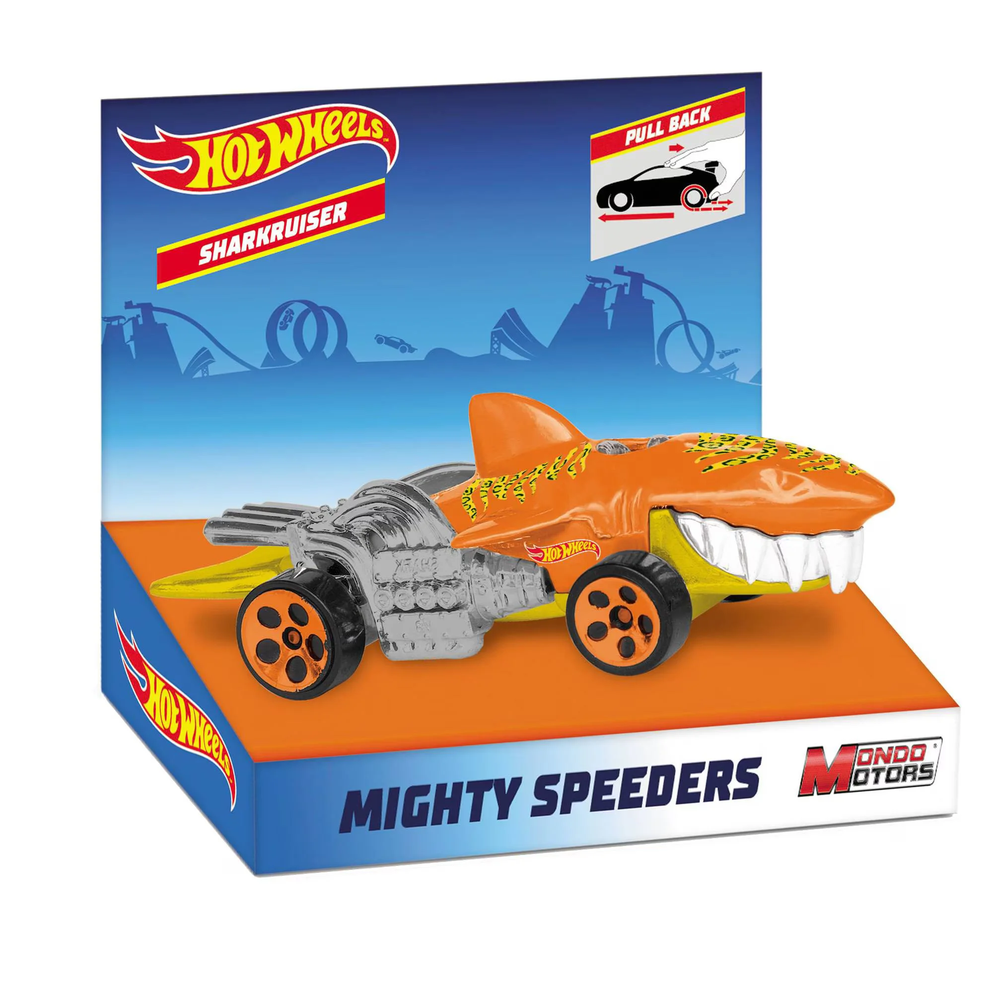 Masinuta Hot Wheels - Rechin Portocaliu foto